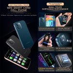 Global Version Soyes XS12 Mini 4G Smartphone 3.0 Inch Dual Sim Ultra Thin Unlocked Card Mobile Phone WiFi Bluetooth Hotspot Student Pocket Cellphone (Pink 32GB) - Image 4